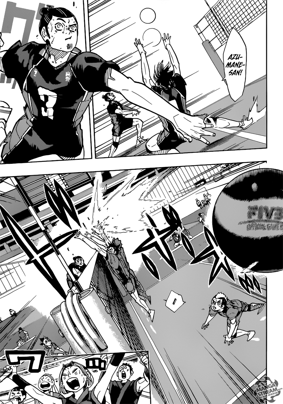 Haikyuu!!, Chapter 322 image 16